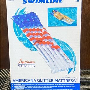 Swimline Americana Glitter Mattress